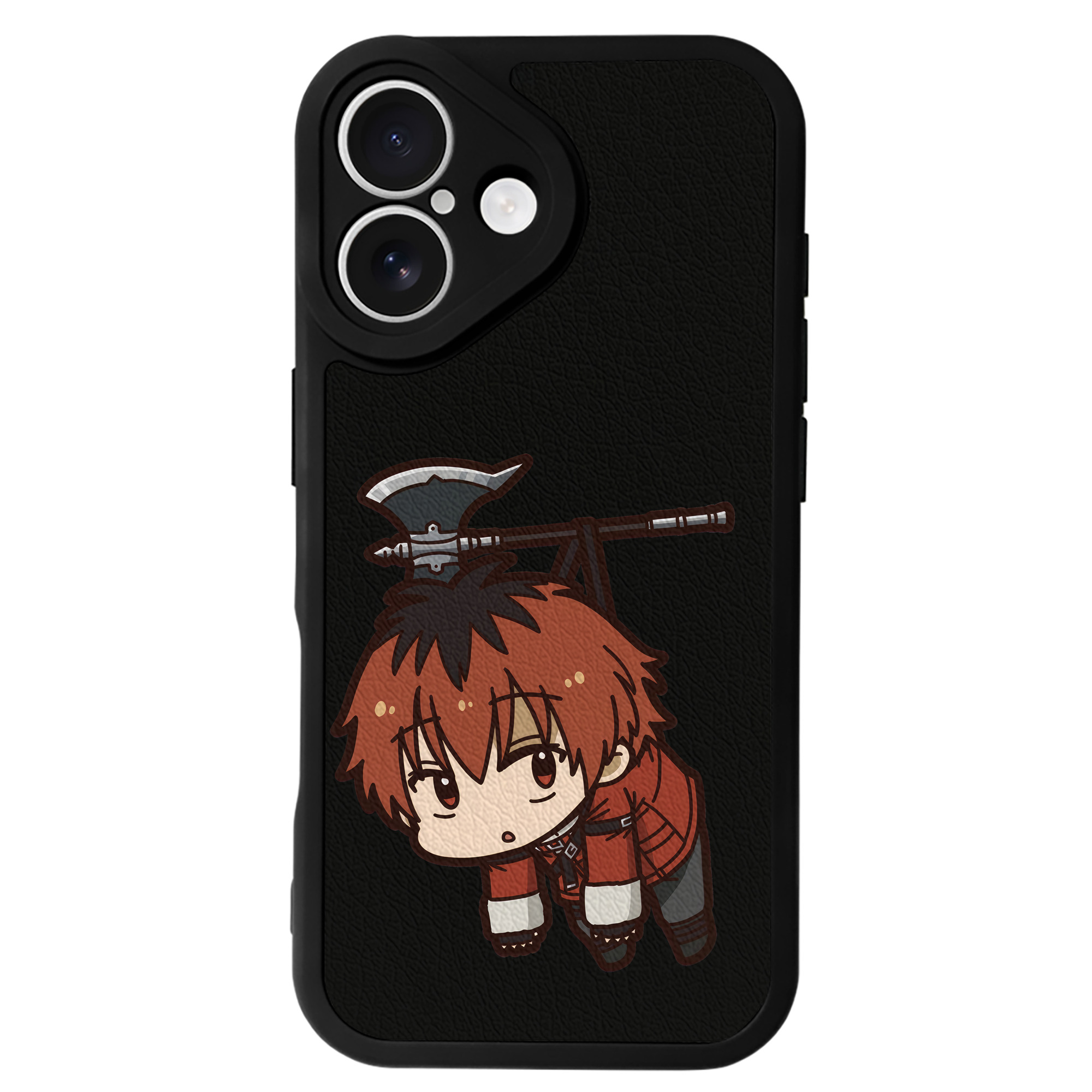 （画像用） 葬送のフリーレン Frieren 【iPhone 16シリーズ対応】シリコンスマホケース（レザー調） 材質：シリコン